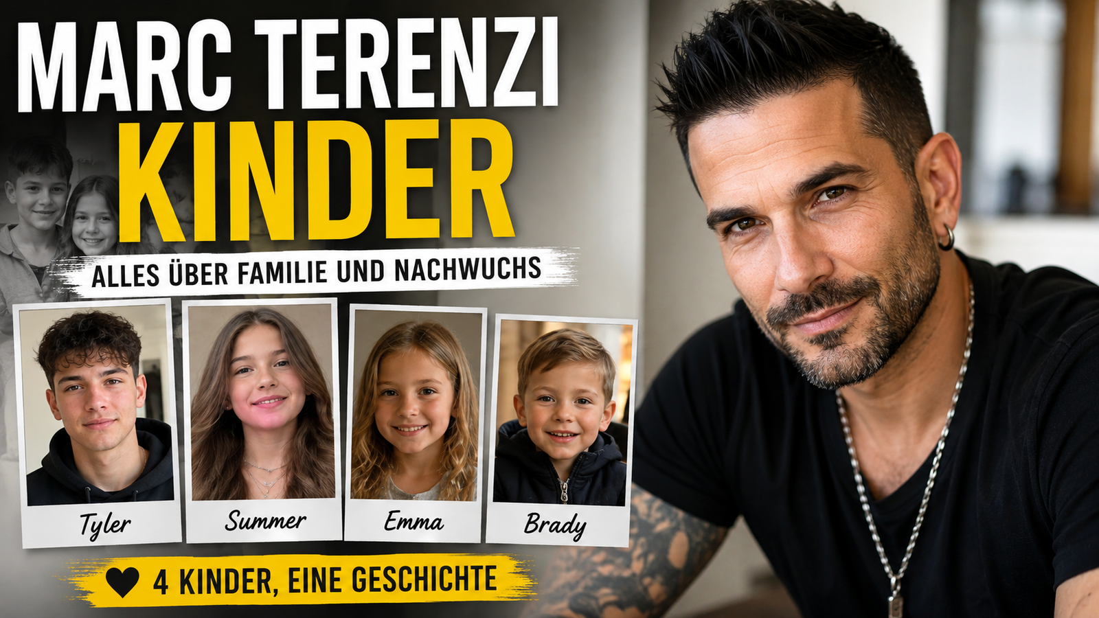 Marc Terenzi Kinder: Alles über Familie und Nachwuchs