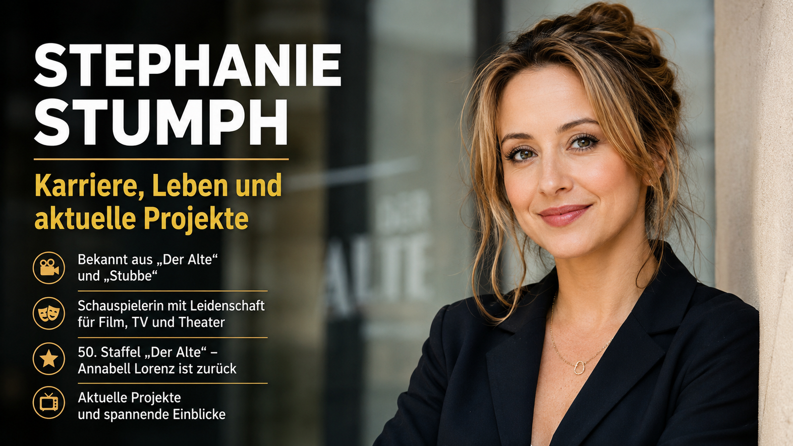 Stephanie Stumph: Karriere, Leben und aktuelle Projekte