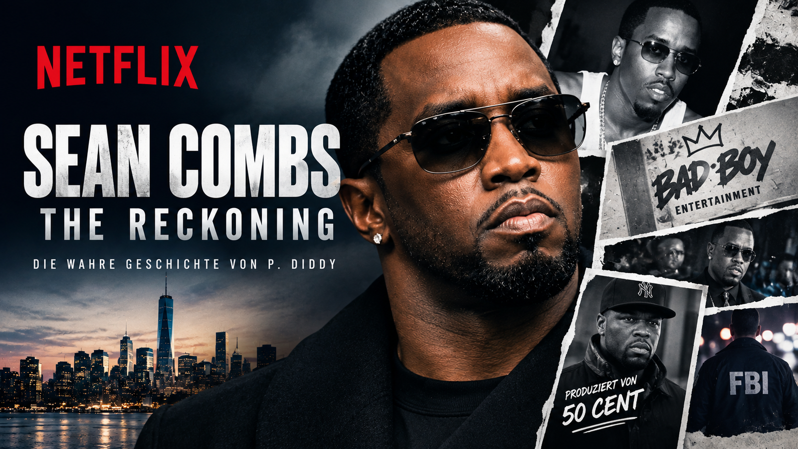 P Diddy Doku Netflix: „Sean Combs: The Reckoning“ – Trailer, Folgen, 50 Cent und alle Infos